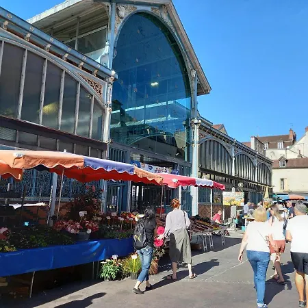 La Cascade Et Des Halles Dijon Buitenkant foto